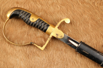 Imperial German Army WWI Carl Eickhorn Officer's Dress Sword & Scabbard