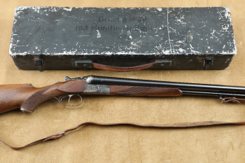 German WWII Cased Luftwaffe M30 J.P. Sauer & Sohn 12 GA 9.3x74R Survival Drilling, 1942 C&R