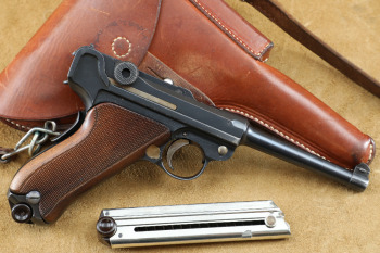 Swiss Waffenfabrik Bern 1900/06 W+F 06/24 7.65mm .30 Luger Semi-Auto Pistol, MFD 1927 C&R