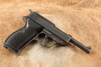 Matching WWII German Walther P.38 ac44 9mm Semi-Auto Military Pistol, MFD 1944 C&R