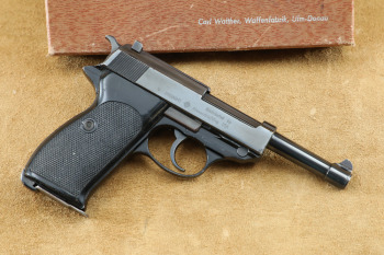 West Germany Walther Interarms Commercial P38 P1 9mm Semi-Auto Pistol, MFD 1968 C&R