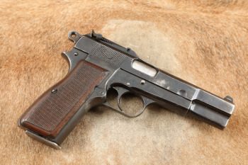 Matching Finnish Contract FN Belgian High Power 9mm Semi-Auto Military Pistol, MFD 1940 C&R
