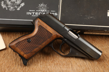 #3485 of 5000 Mauser HSc American Eagle .380 ACP 3 1/4" Semi-Auto Pistol & Box, MFD 1977
