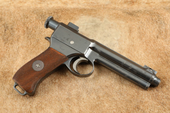 Pre-WWI Austrian Steyr Roth Krnka M1907 8x18mm Military Semi-Automatic Pistol, 1913 C&R