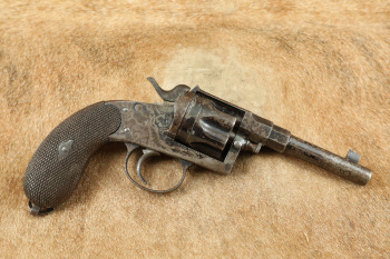 V.C. Schilling C.G. Haenel L.G. M1883 Reichsrevolver 10.6mm Military Revolver, ca. 1883 Antique