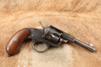 Suhl Consortium Haenel Reichsgendarmerie M1883 Reichsrevolver 10.6mm Revolver, 1883-96 Antique