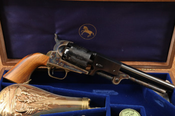 Cased Colt 2nd Gen C-Series 3rd Model Dragoon .44 Cal Percussion Revolver, 1976 ATF Antique