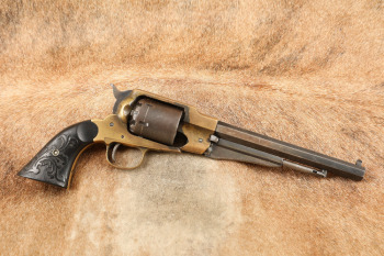 Williams & Powell Marked Remington 1858 New Army Copy .44 Cal Percussion Revolver, ATF Antique