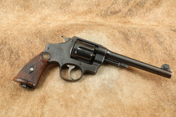 WWI Canadian Smith & Wesson S&W .455 Mark II Hand Ejector 2nd Model .45 Colt Revolver, C&R