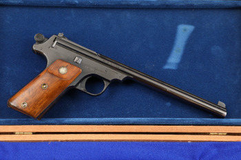 Smith & Wesson S&W 4th Model Single Shot Straight Line Target .22 LR Pistol, 1925-1936 C&R