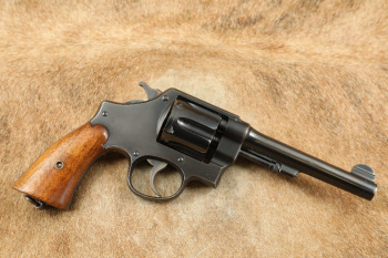 WWI U.S. Marked Smith & Wesson S&W Model 1917 5 1/2" .45 ACP Revolver, 1917-1919 C&R