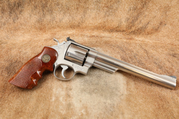 Smith & Wesson S&W Model 657 The .41 Magnum Stainless 8 3/8" Double Action Revolver, 1986-1987
