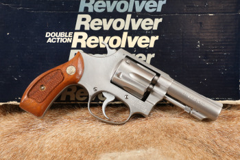 Boxed Smith & Wesson Model 650 .22 Magnum Service Kit Gun Stainless 3" Revolver, 1983-84