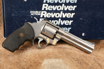 1 of 5276 Smith & Wesson S&W 627-0 Model of 1989 .357 Magnum Stainless Revolver & Box