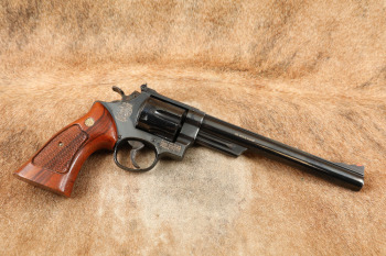 Smith & Wesson S&W Model 57 .41 Magnum Target Blue 8 3/8" Pinned & Recessed DA Revolver, 1980