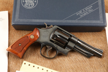 Boxed Rare Smith & Wesson S&W Model 520 Special Production .357 Magnum M&P Revolver, 1980