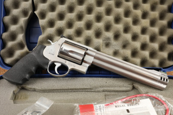 Smith & Wesson 460 XVR Extreme Velocity 163460 8 3/8" .460 S&W Magnum Revolver & Box, 2013
