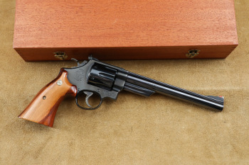 Smith & Wesson S&W Model 29-2 Blue 8 3/8" .44 Mag Double Action Revolver & Case, 1977-1978