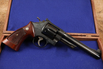 Cased Smith & Wesson S&W 24-3 Model of 1950 .44 Special Target 6 1/2" Revolver, 1983-84