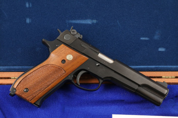 Cased Smith & Wesson S&W Model 52-2 .38 Special Master Single Action Mid-Range Semi-Auto Pistol
