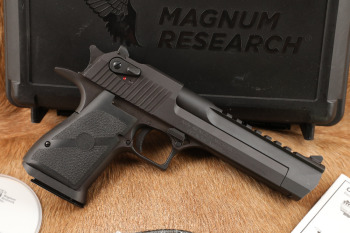 Magnum Research Desert Eagle Mark XIX Model DE50 .50 AE Semi-Auto Pistol & Case, MFD 2019-25
