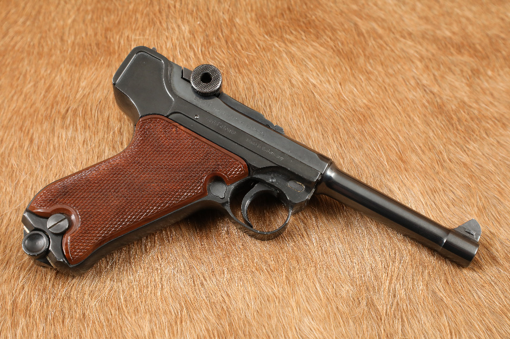 ERMA-WERKE Luger KGP69 4 .22 LR Semi-Automatic Pistol, MFD 1969–1975