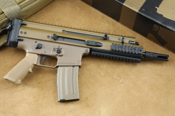 Fabrique Nationale Herstal Belgium FNH SCAR 15P 7.5&rdquo; 5.56 Pistol And Case, MFD 2022