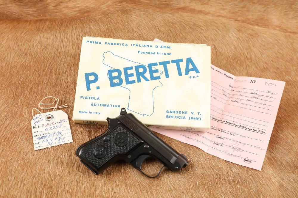 Beretta Model 950 B Jetfire .25 ACP Single-Action Semi-Auto Pistol