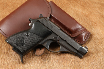 Beretta Model 70S 3 1/2" .380 ACP Semi-Automatic Pistol & Holster, MFD 1978