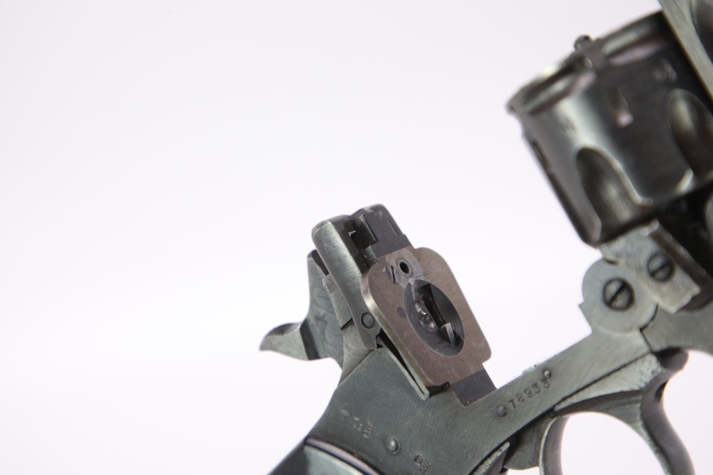 WWII Webley Mark IV .38 S&W 1942-1943 War Finish Double Action Revolver