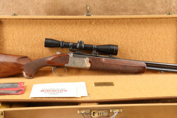 Winchester Grand European Model XTR 12 GA / .223 Rem O/U Combination Gun & Luggage Case