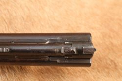 Immanuel Meffert Suhl Hubertus Drilling 16 GA / 9.3x72R Rifle/Shotgun Combination Gun, MFD 1935 C&R - 25