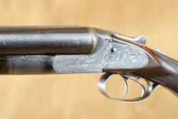 Lefever Arms Co. Sidelock Model &lsquo;F&rsquo; Grade 30&rdquo; 12 Ga. Side By Side Damascus Shotgun, 1900 C&R - 23