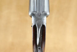 Lefever Arms Co. Sidelock Model &lsquo;F&rsquo; Grade 30&rdquo; 12 Ga. Side By Side Damascus Shotgun, 1900 C&R - 24