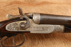Paul Walker&rsquo;s Janssen Sons & Co 30" SXS 12 Ga. IC/IC Belgium Steel Hammer Shotgun, Antique - 22
