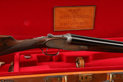 Abbiatico & Salvinelli Custom Venus 27&rdquo; 28 Ga. SxS Shotgun Gianfranco Pedersoli Engraved, 1980 - 5
