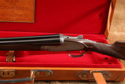 Abbiatico & Salvinelli Custom Venus 27&rdquo; 28 Ga. SxS Shotgun Gianfranco Pedersoli Engraved, 1980 - 11