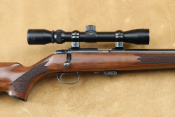 Remington Model 541-T .22S/L/LR 24" Bolt Action Heavy Target Rifle and Optima 3-9x32 Scope, MFD 1995 - 4