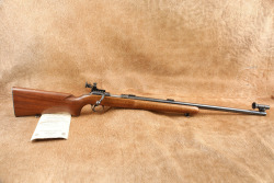 Remington Model 37 Rangemaster 28" .22 LR Bolt Action Rifle Redfield Olympic Sights, 1949 C&R - 2