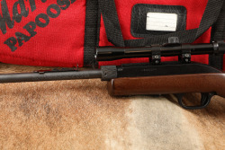 Marlin Model 70P Papoose Takedown .22 LR Semi-Auto Rifle, Scope, Mags, Box & Case, MFD 1987 - 9