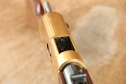 Uberti Yellowboy Winchester 1866 19" .45 LC Saddle Ring Carbine Lever Action Rifle, MFD 2001 - 26