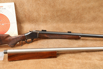 Browning Model 1885 High Wall BPCR .40-82 30&rdquo; & .32 RKS 29&rdquo; Single Shot Rifle, MFD 1997