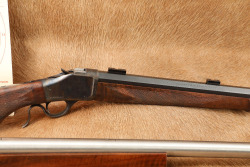 Browning Model 1885 High Wall BPCR .40-82 30&rdquo; & .32 RKS 29&rdquo; Single Shot Rifle, MFD 1997 - 4