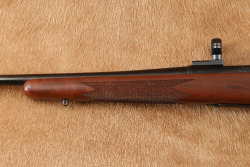 Remington 700 7mm Mauser 22" Checkered Wood Bolt Action Rifle and Scope Rings, MFD 1991 - 9