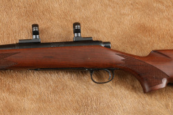 Remington 700 7mm Mauser 22" Checkered Wood Bolt Action Rifle and Scope Rings, MFD 1991 - 10