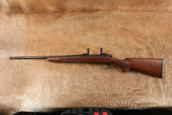 Remington 700 7mm Mauser 22" Checkered Wood Bolt Action Rifle and Scope Rings, MFD 1991 - 27