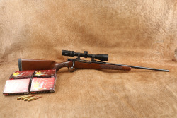 CZ 550 American 6.5x55mm Swedish 24" Bolt Action Rifle, Scope, 120 Rounds Hornady Ammo, 2008 - 27
