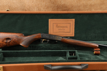 Browning Belgium SA22 SA-22 Grade II Engraved .22 LR Semi-Auto Rifle, MFD 1971 C&R