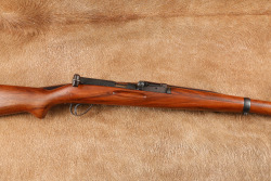 Swiss Schmidt Rubin K31 Small Caliber Trainer 25&rdquo; .22 LR Straight Pull Bolt Action Rifle, Sling