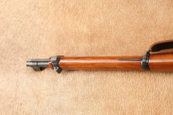 Swiss Schmidt Rubin K31 Small Caliber Trainer 25&rdquo; .22 LR Straight Pull Bolt Action Rifle, Sling - 12